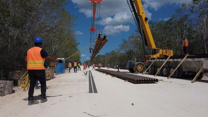 Obras del Tren Maya han generado 105 mil empleos en el sureste mexicano